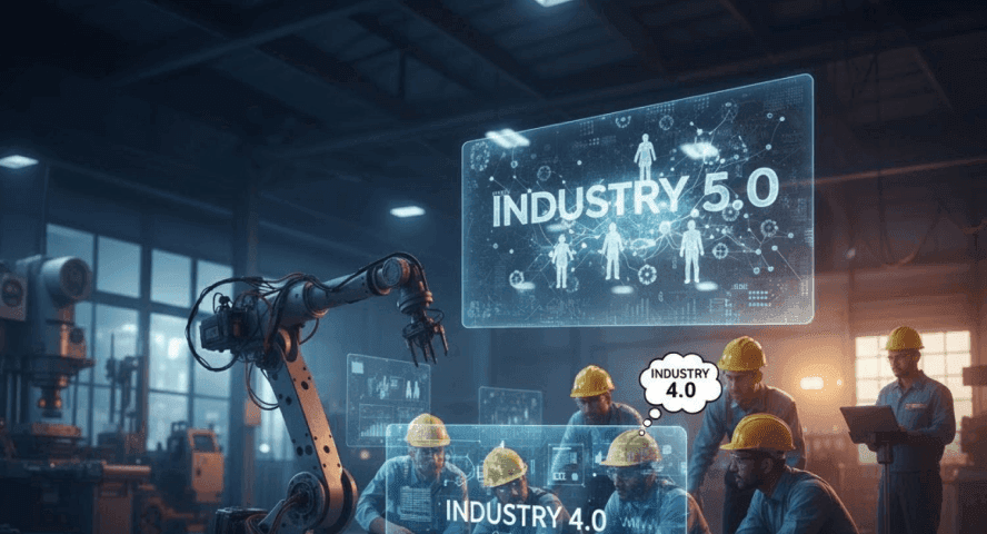 Industry 4.0 isn't yet Finished. so why are we talking about Industry 5.0?
